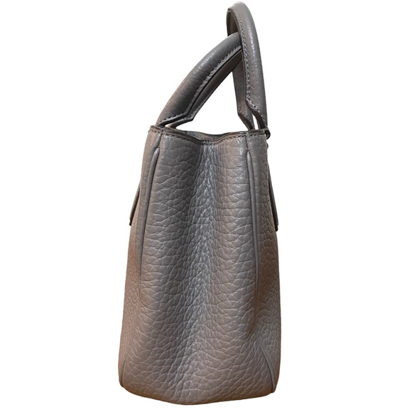 Kate Spade New York Leighton Small Grey Satchel Bag 10” L X 7” H X 4” W - Picture 4 of 9